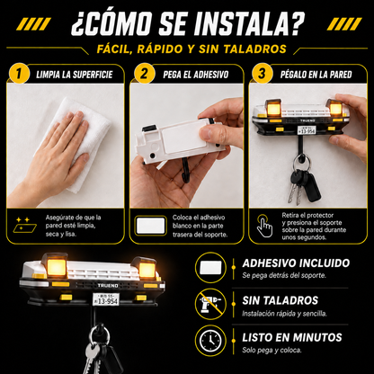 Portallaves Retro Trueno AE86 iluminado