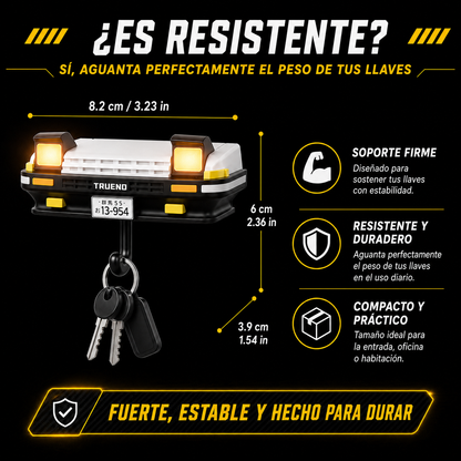 Portallaves Retro Trueno AE86 iluminado